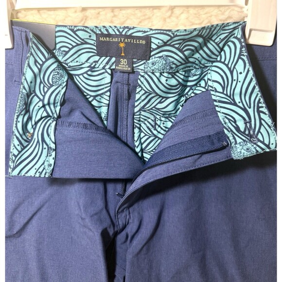 Margaritaville Mens Shorts 30 Waist 7" inseam Twilight Blue UPF 30, Quick Dry - Picture 5 of 5